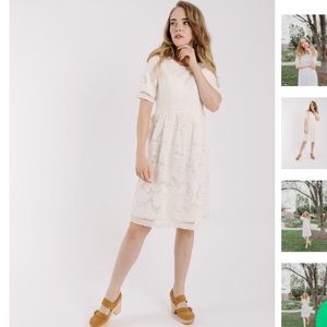 Beautiful white lace dress